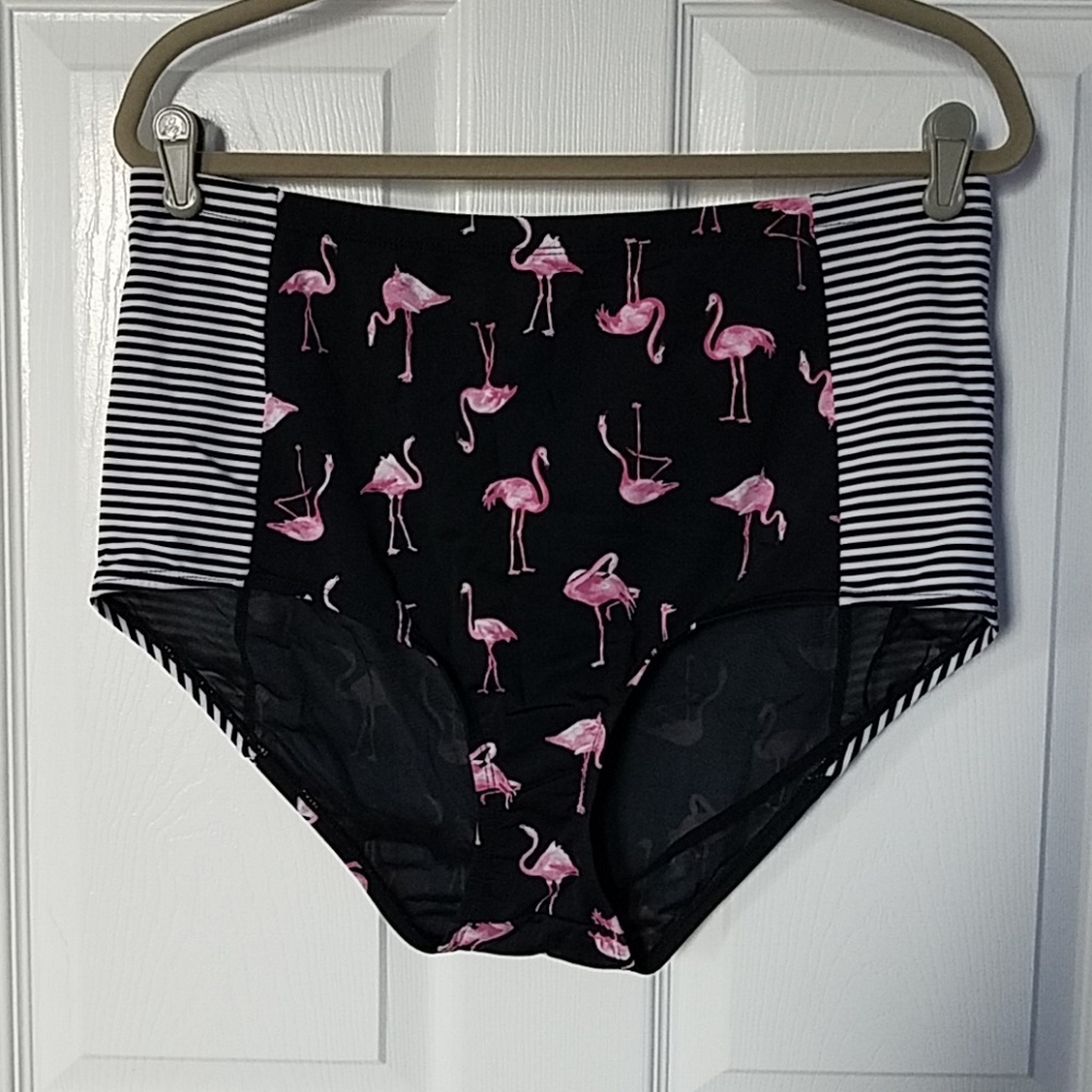 Torrid Flamingo Swim Bottom